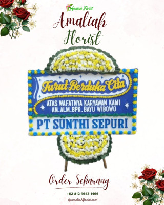 Papan Bunga Duka di Cigending